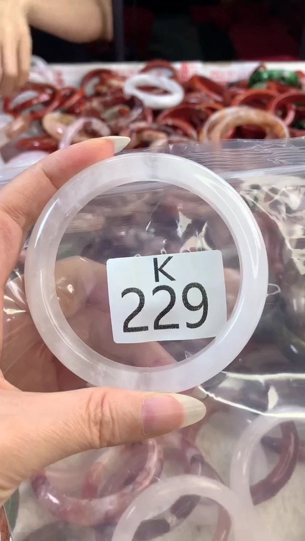 水晶手镯K未镶嵌水晶229-64