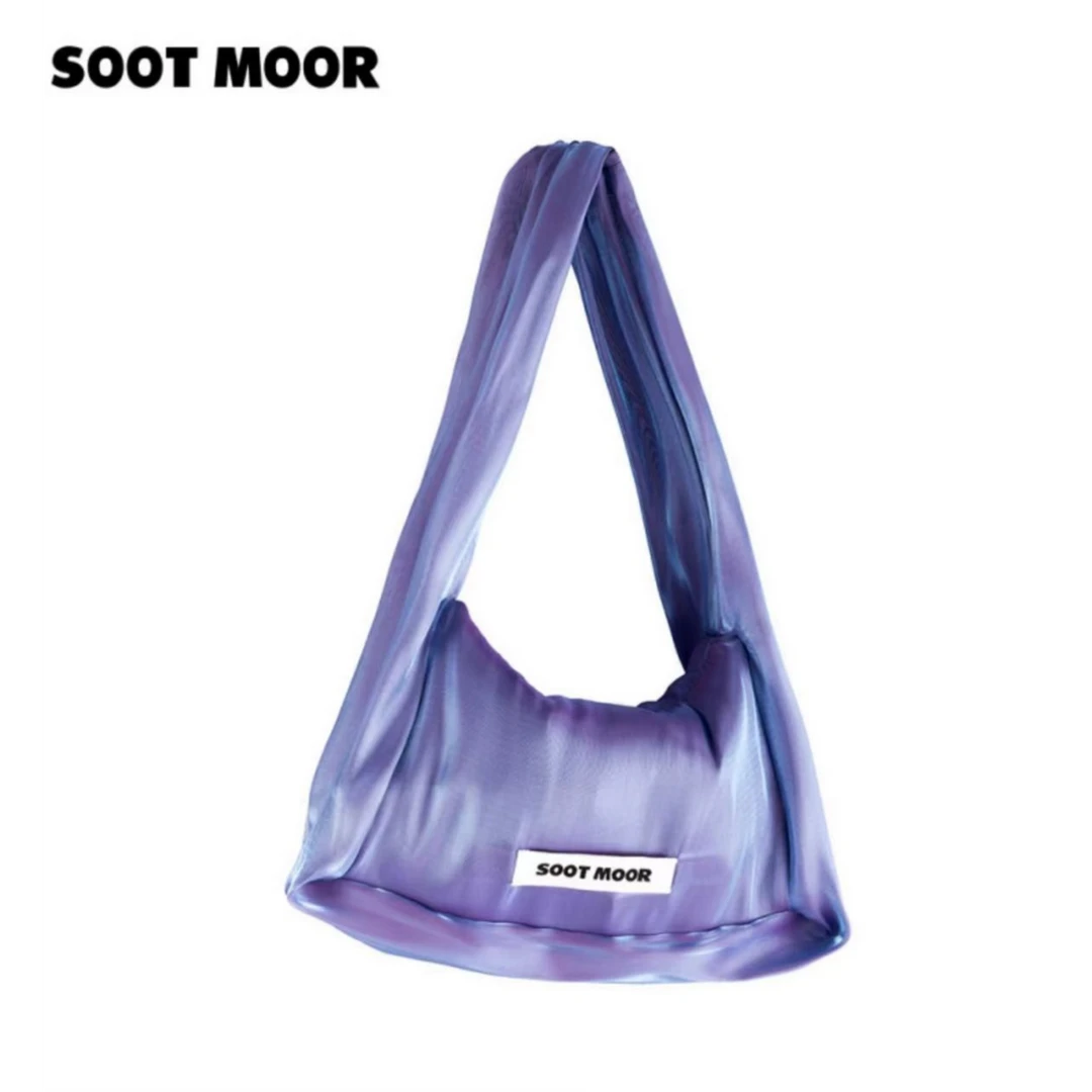 SOOT MOOR日本海岛丝软糖包 光泽感腋下包仙女风小众原创