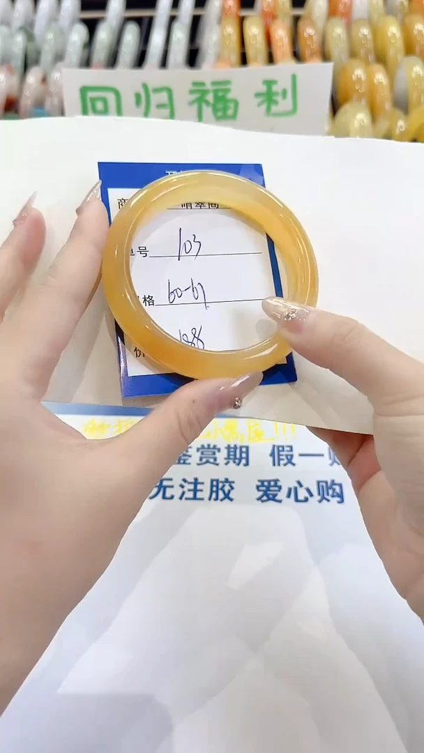 未镶嵌手镯石英质玉103