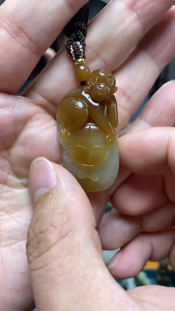 和田玉未镶嵌颈饰116