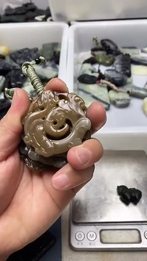 吊坠(不含链)未镶嵌和田玉1