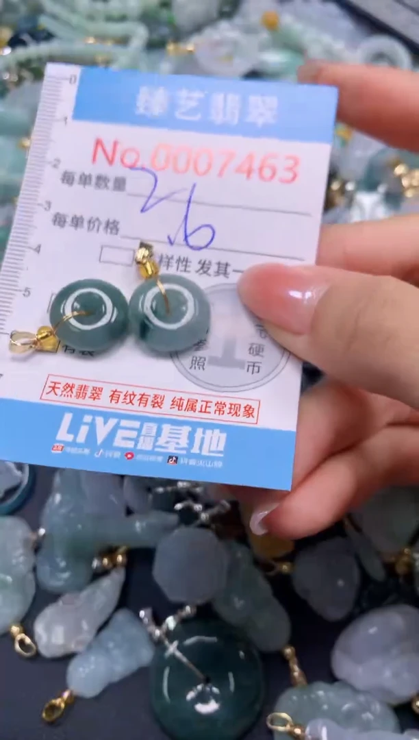 颈饰未镶嵌翡翠7463
