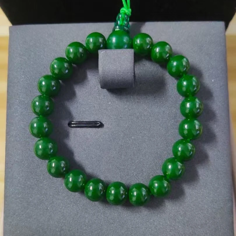 私人定制 典藏美丽首饰顶奢精美绿手串