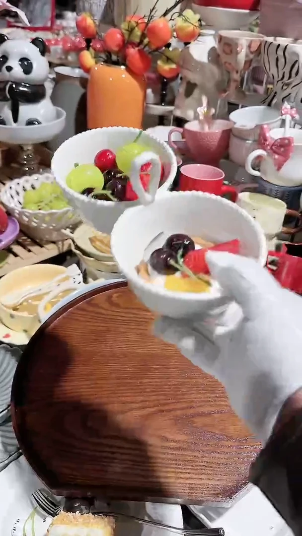 【闪购商品】瓷片提篮微瑕 凑满20元包邮