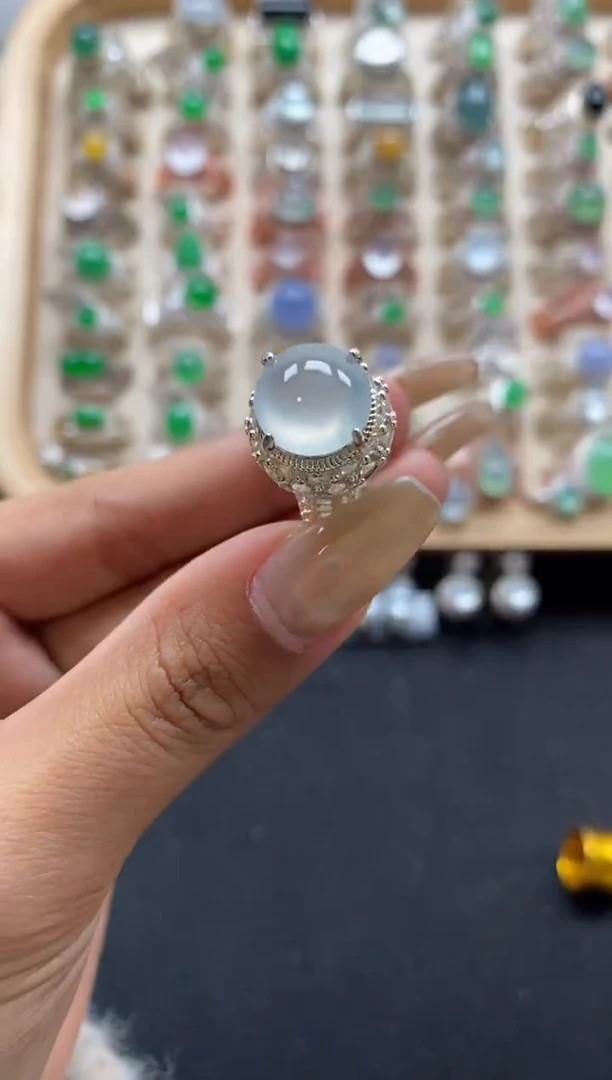 未镶嵌戒指翡翠缅甸天然a货翡翠新年福利