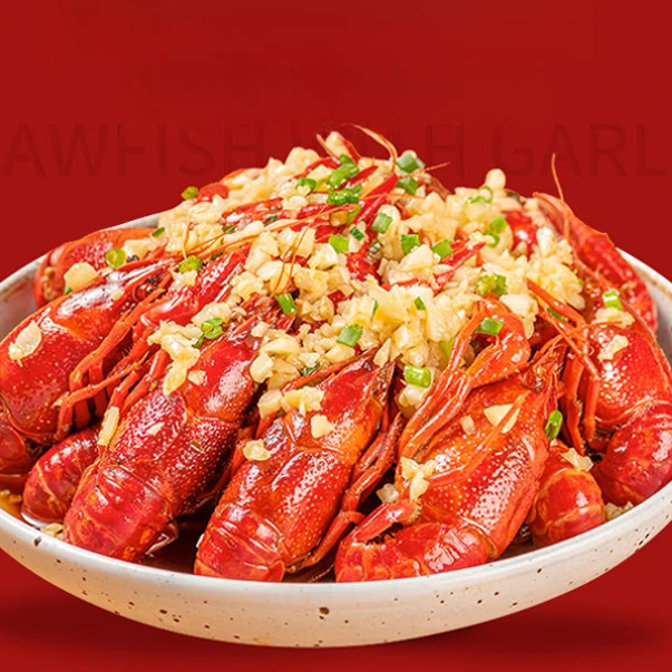 约6斤清水虾潜江小龙虾美味麻辣香辣蒜蓉顺丰稻田虾加热即食实惠