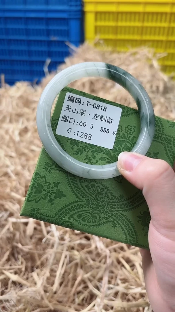 未镶嵌手镯石英质玉T-0818