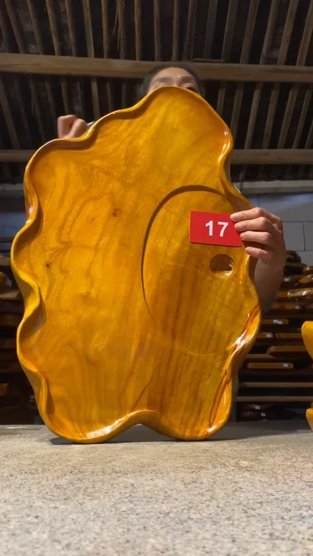 实木茶盘 一物一拍（不含配件）17