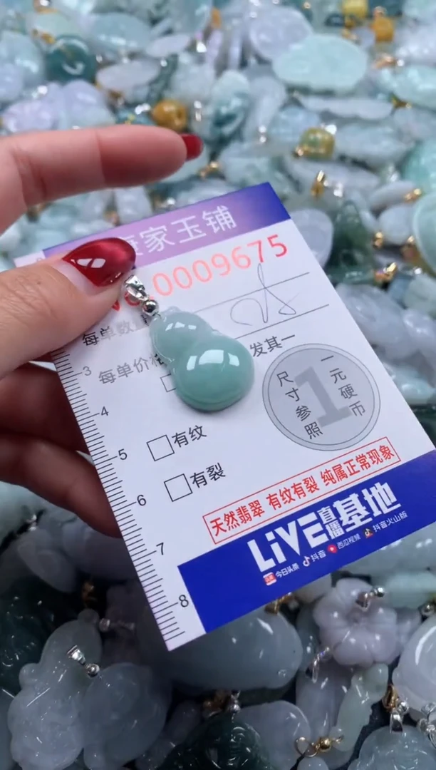 颈饰未镶嵌翡翠9675