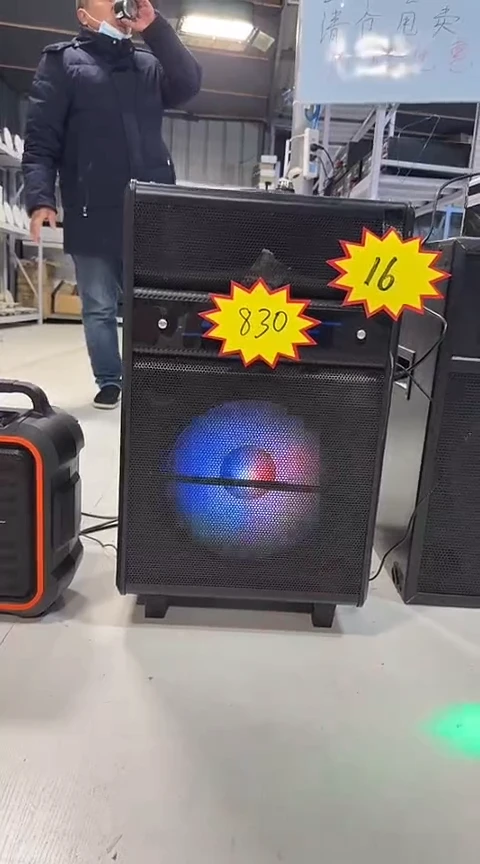 99新12寸电瓶音箱 带2只话筒 不包邮