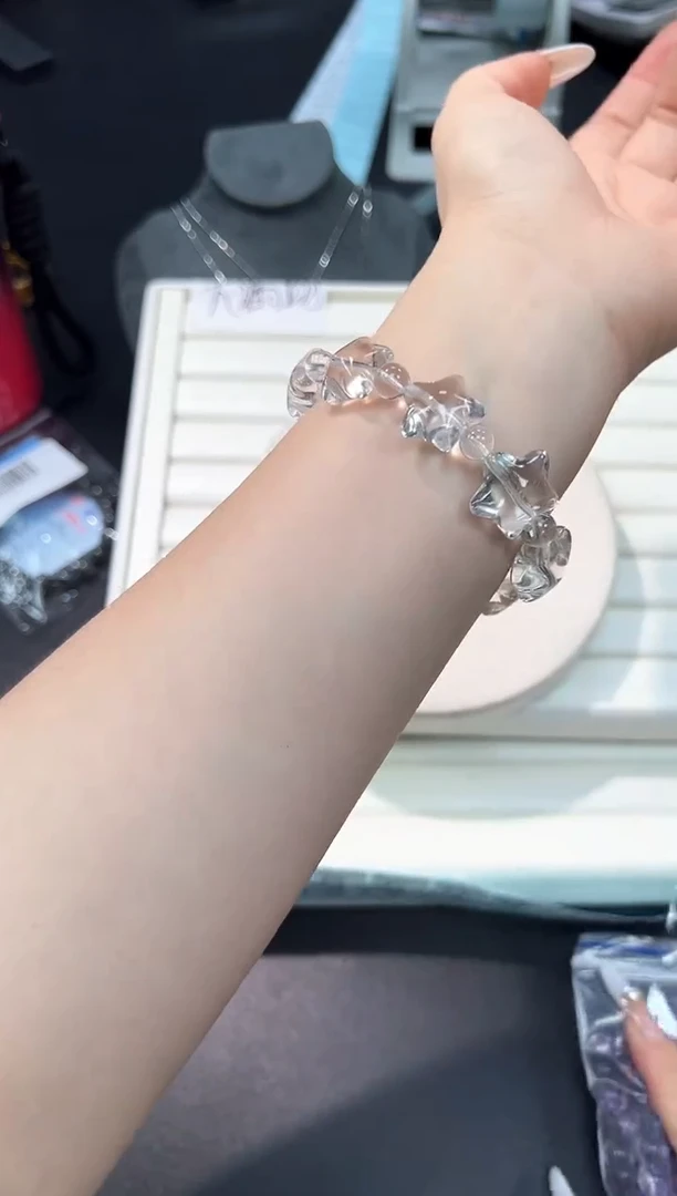 水晶手链未镶嵌7a多样性发其一【1条】默认微瑕