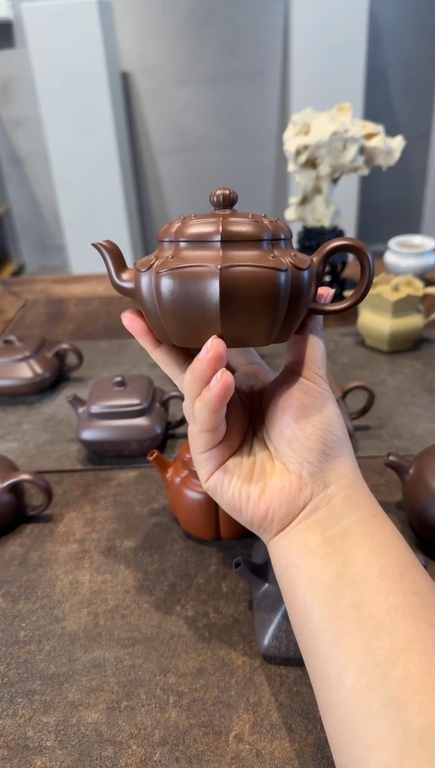 茶壶紫砂一*向阳而生