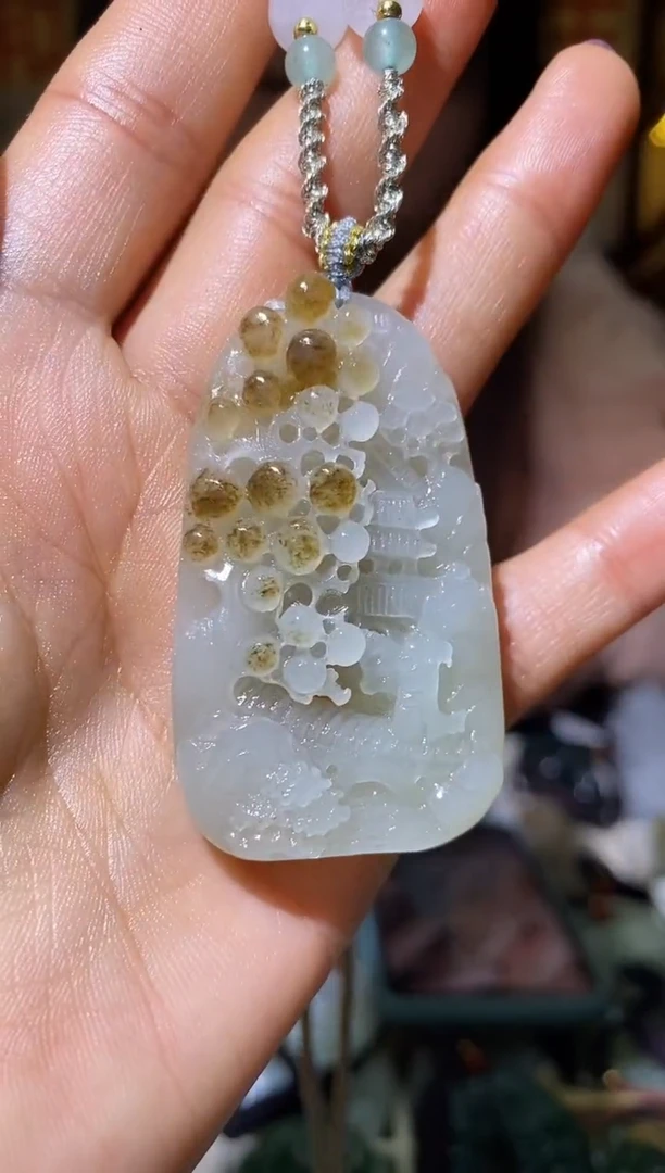 未镶嵌和田玉挂件1