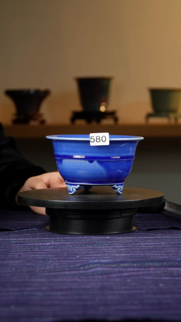 580.鼓腹祥云足9.5/16.5