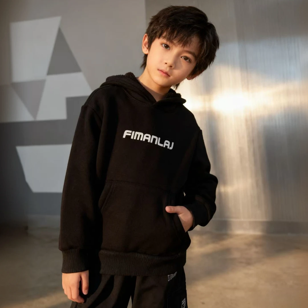 B3-1232御儿童秋冬时尚加绒卫衣(YB10137)