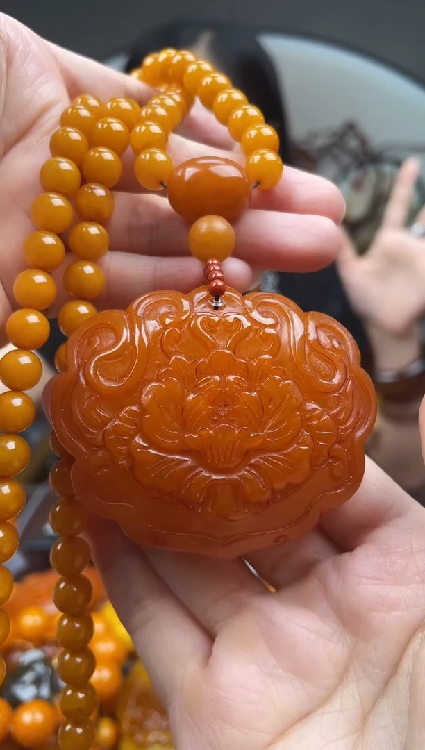 未镶嵌琥珀裸石首饰 假1赔4（多样性发货1件