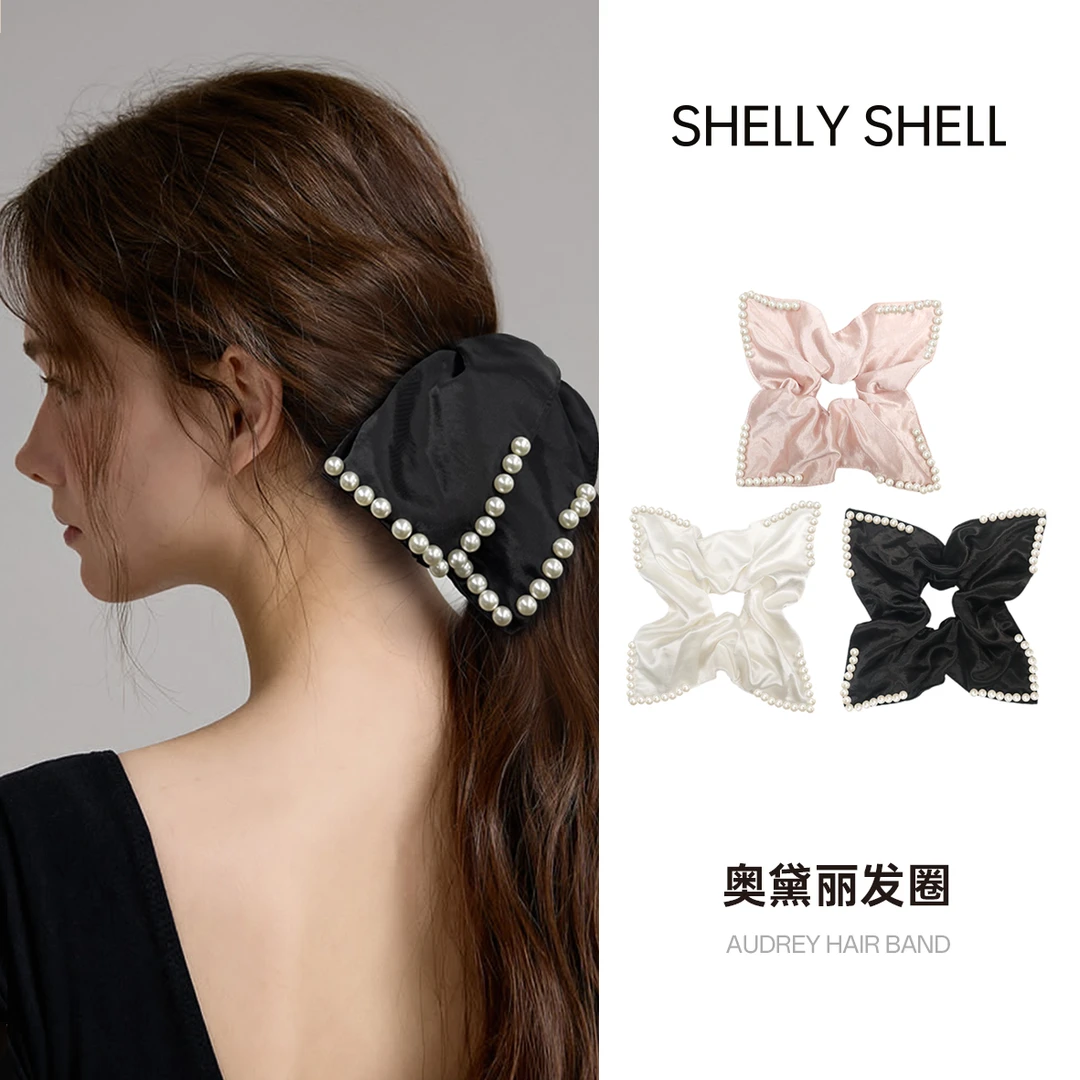 Shelly Shell奥黛丽发圈 小众气质时尚简约