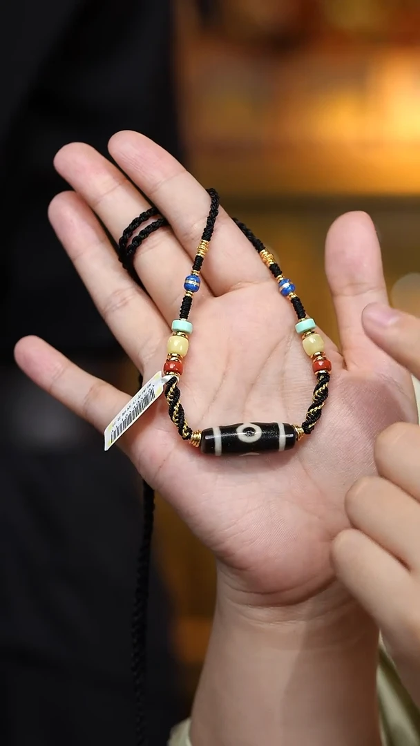 玛瑙/玉髓（覆膜）颈饰未镶嵌多宝项链多样性发其一