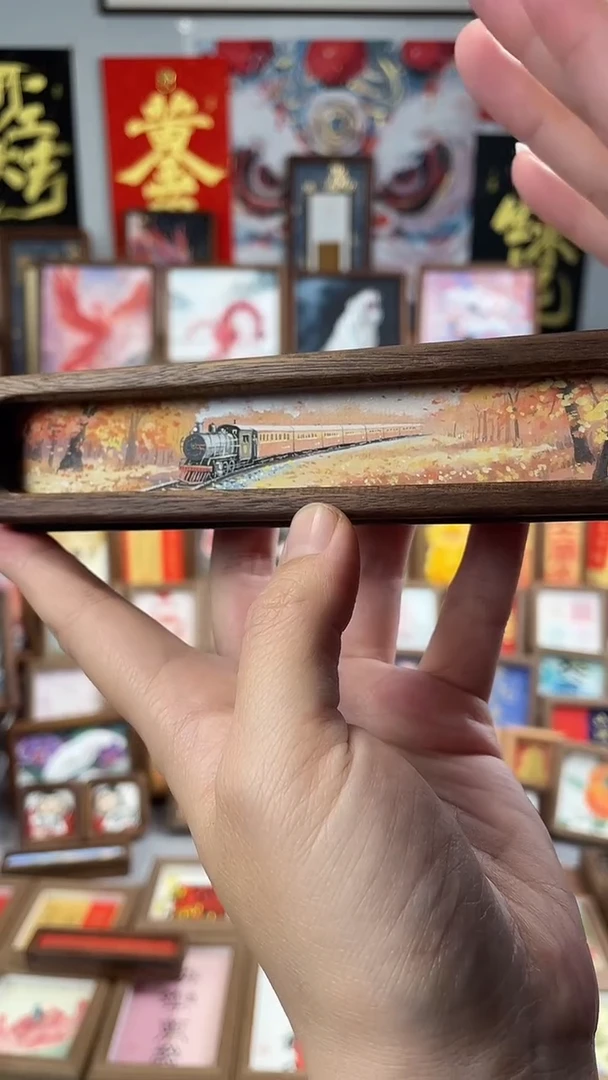 国画纯手绘书法绘画作品