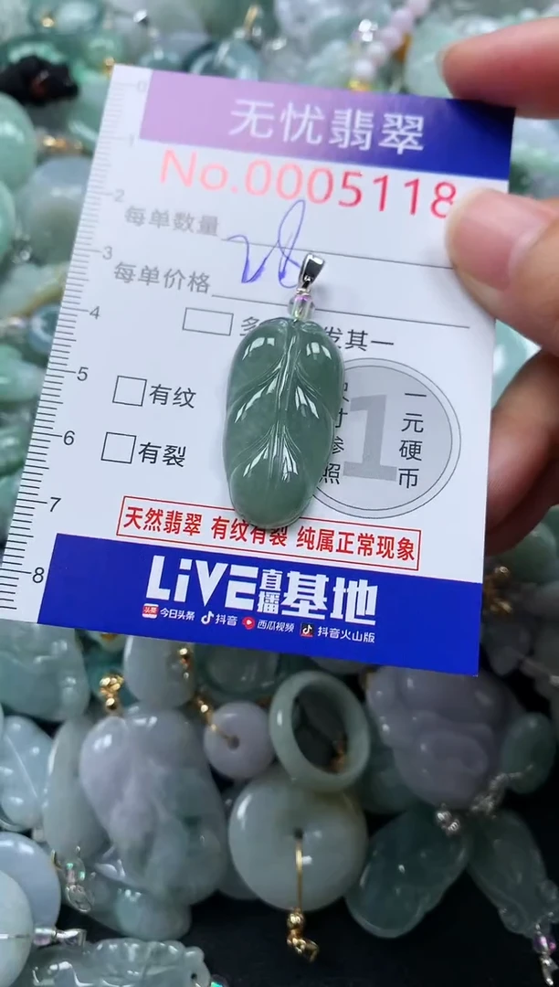 颈饰未镶嵌翡翠5118