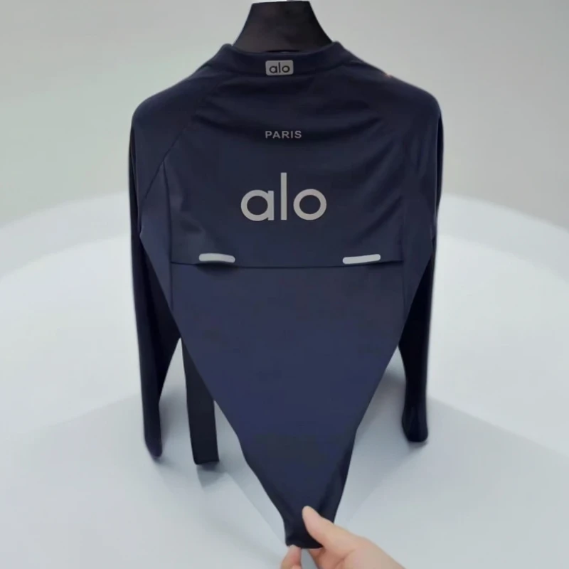 奥莱优选轻奢男女同款春秋alo新款速干长袖卫衣打底气质衣运动t恤