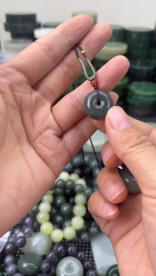 未镶嵌和田玉珠宝半成品挂件
