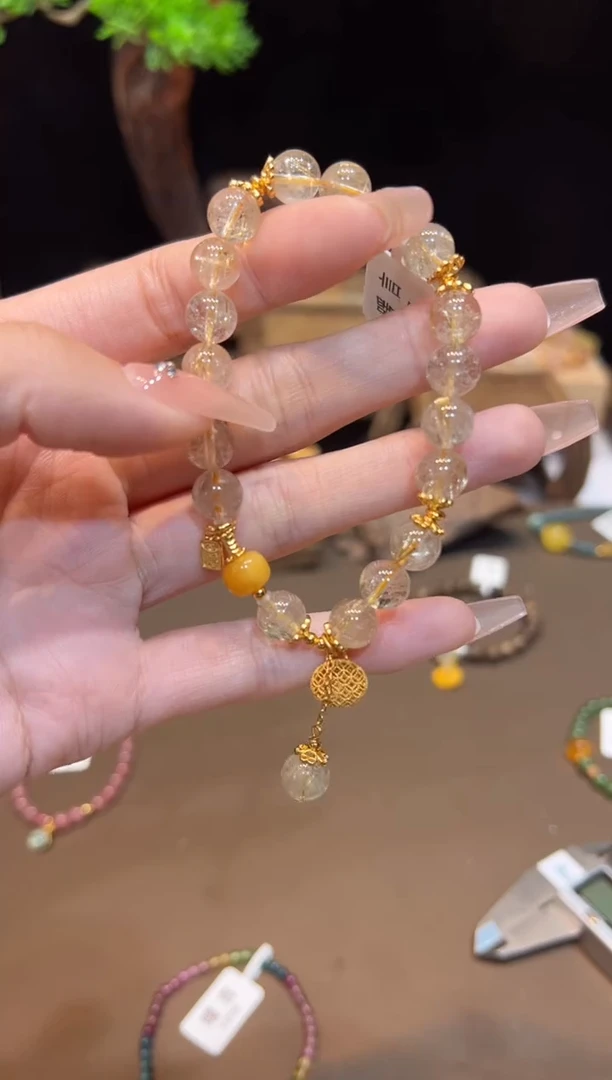 【闪购商品】水晶手链未镶嵌手饰@@E3127