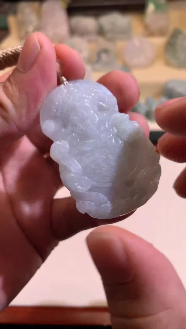 翡翠未镶嵌颈饰6/07/176