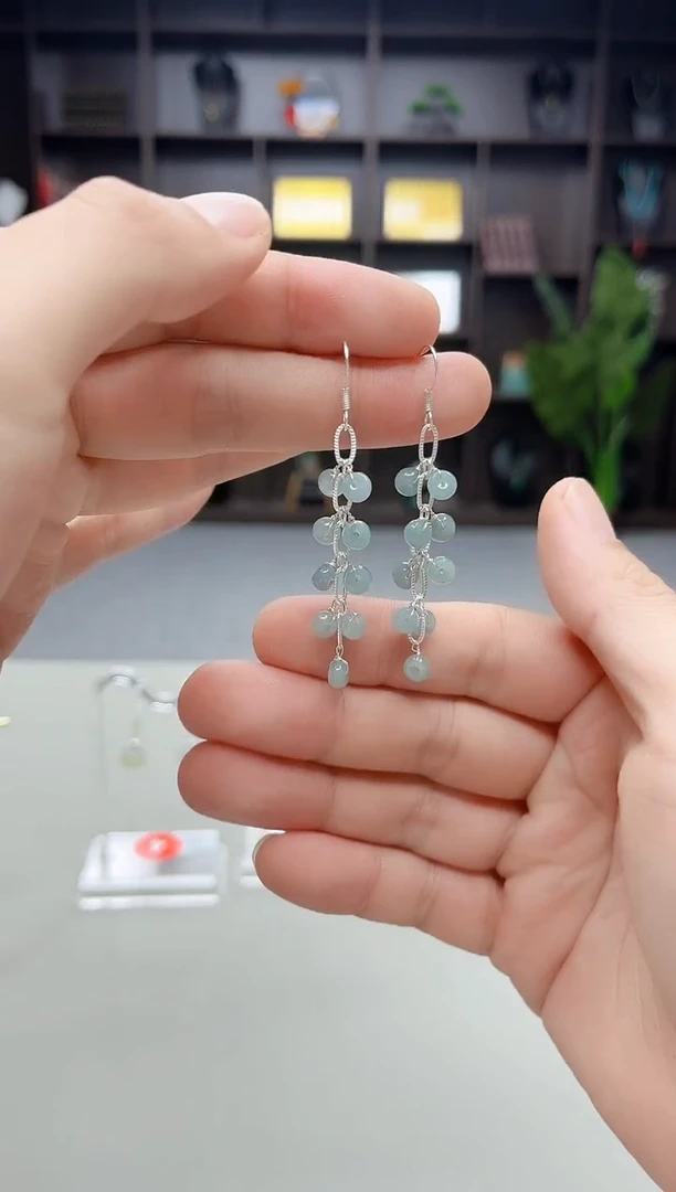 未镶嵌翡翠耳饰911000