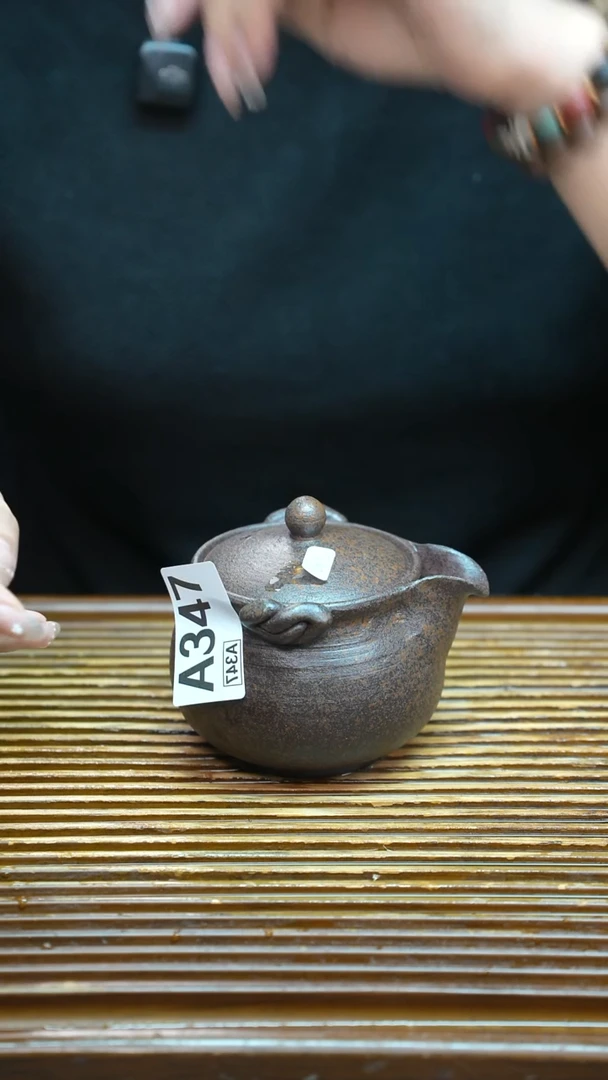 万古烧粗陶手工茶具