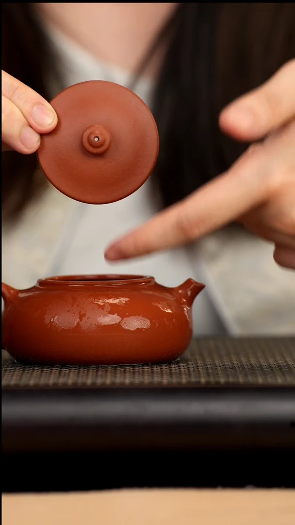 茶壶紫砂橘皮朱泥光速寒江