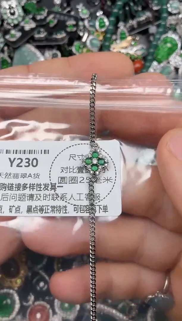 颈饰未镶嵌翡翠Y230手链