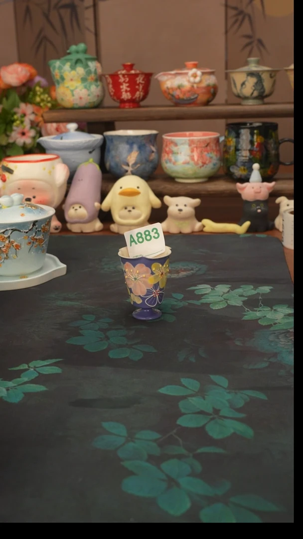 花满蹊  蓝紫色闻香杯883