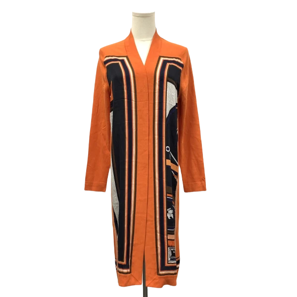 妃鱼/爱马仕/真丝/外套/95新/凡0903