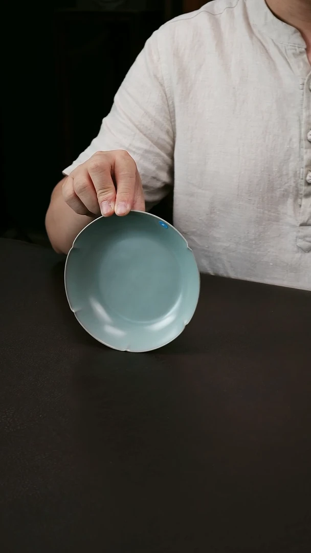 其他汝官窑小葵口洗8（简包）