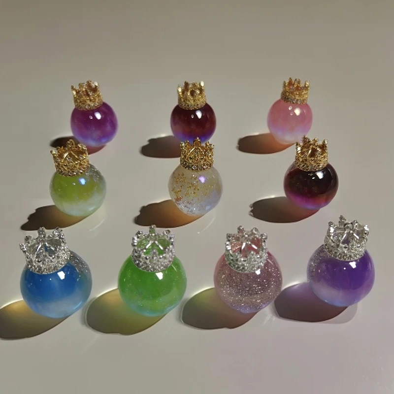 蜗牛DIY饰品配件 铜镀18K高保皇冠帽