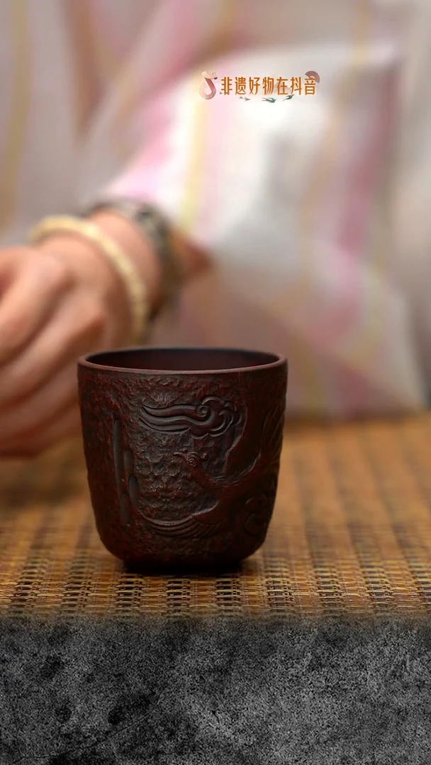 茶壶紫砂紫砂 宜兴紫砂 QMJ 凤杯