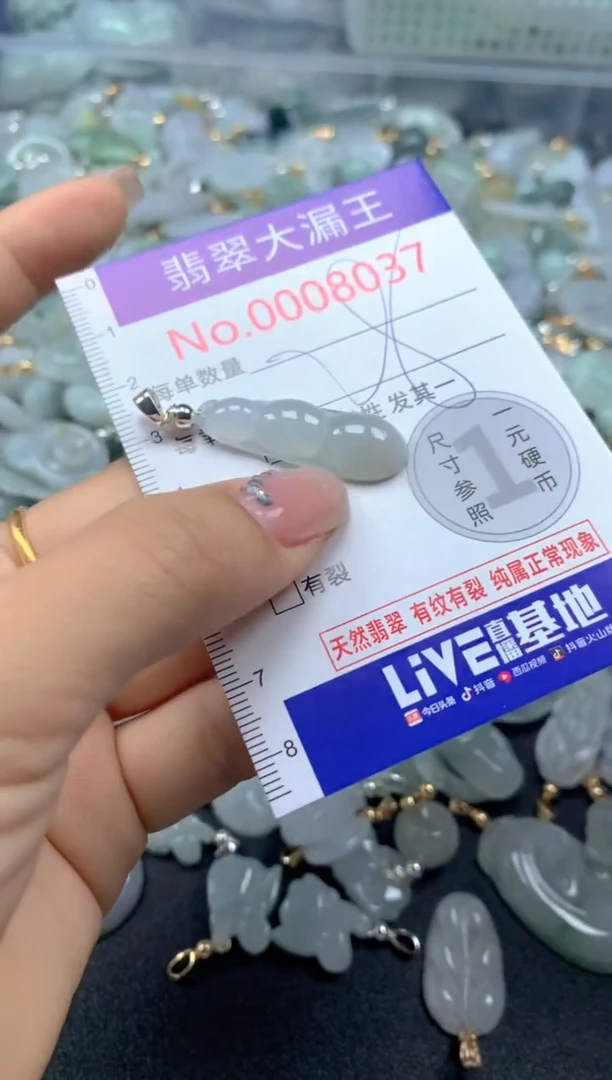 颈饰未镶嵌翡翠8037