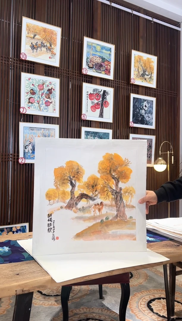 版画耿玉琨名章限量版画S