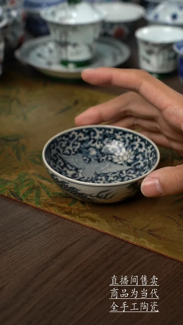 瓷片景德镇手工陶瓷茶具