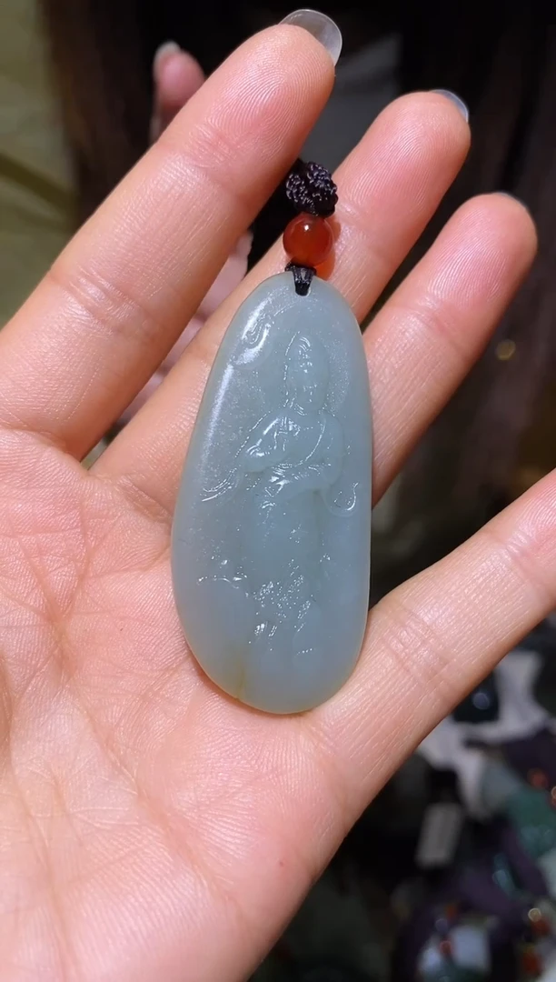 颈饰未镶嵌和田玉1