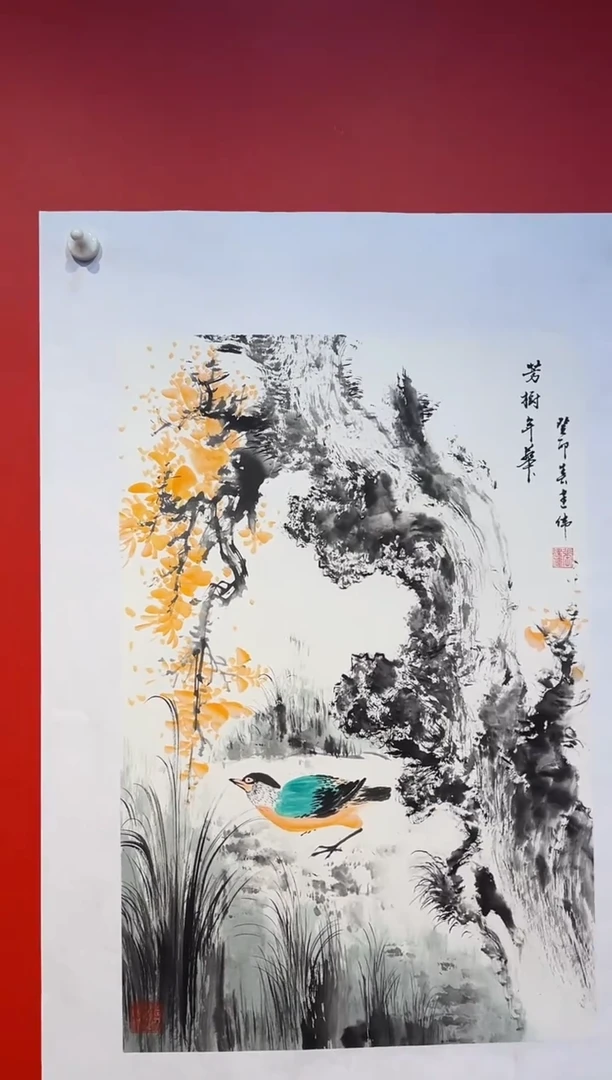 国画张建伟老师国画作品