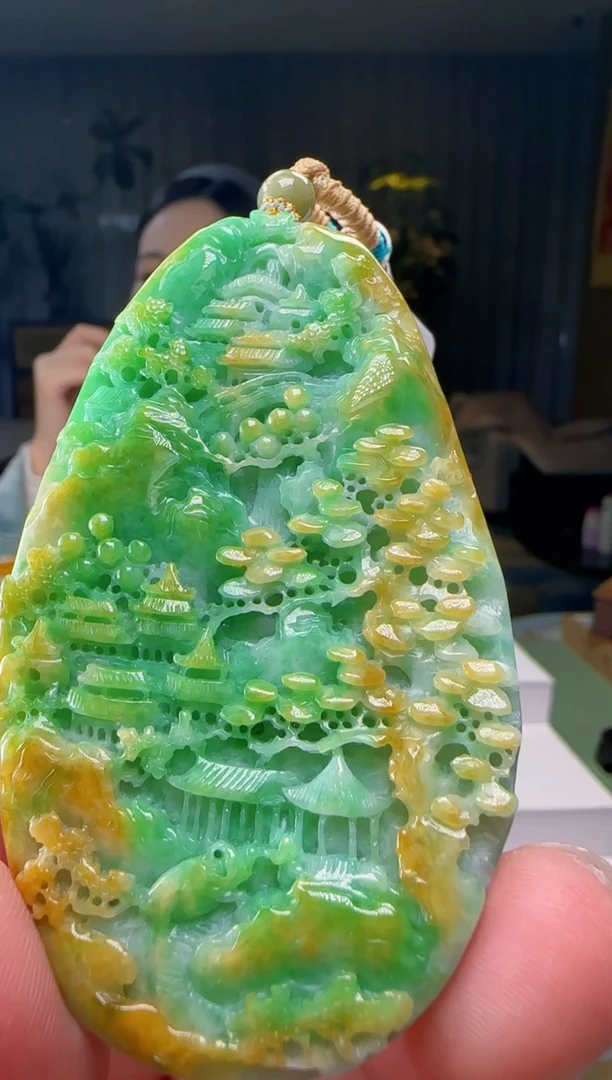 颈饰未镶嵌翡翠爱****翔ZM@@9563