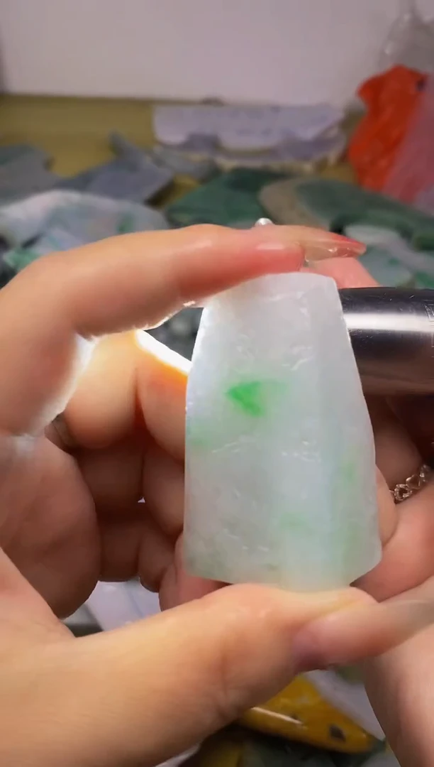 颈饰未镶嵌翡翠定制天然缅甸翡翠A货009