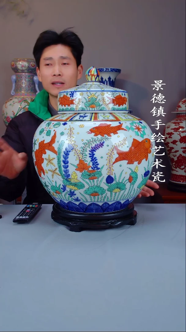 陶瓷景德镇手工手绘陶瓷67