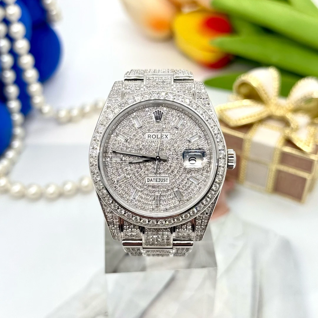 99新 Rolex/劳力士 老佛爷/劳力士126300后盘后钻/自动/单表/41mm