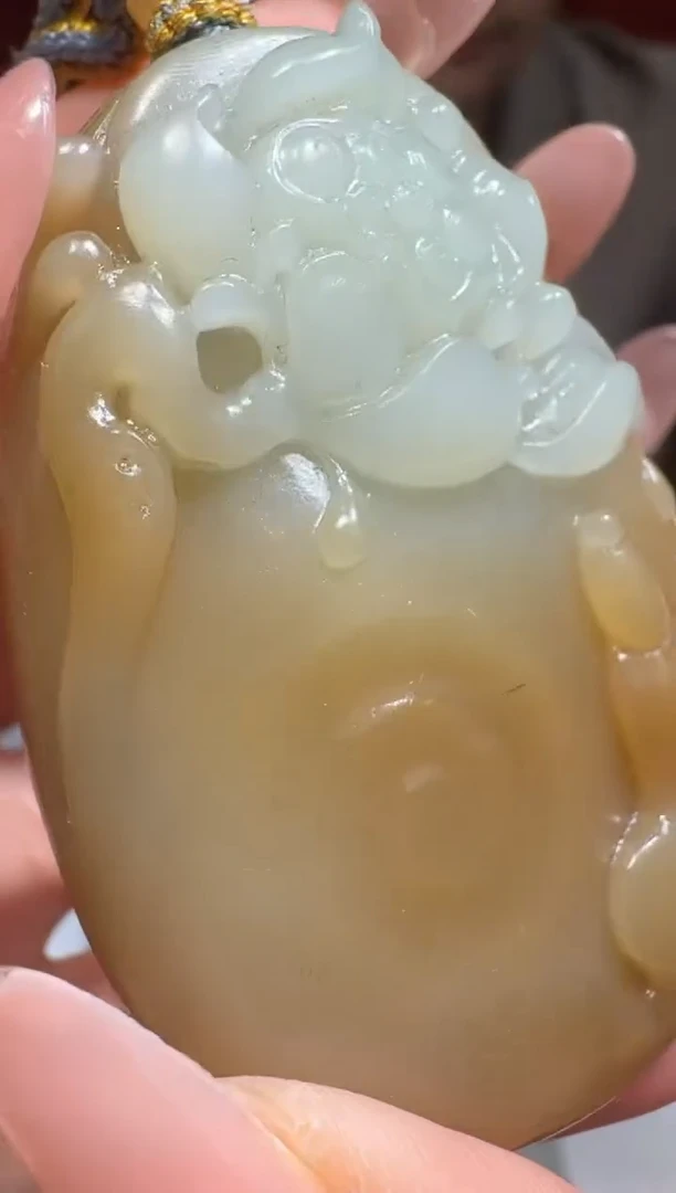 颈饰未镶嵌和田玉35498