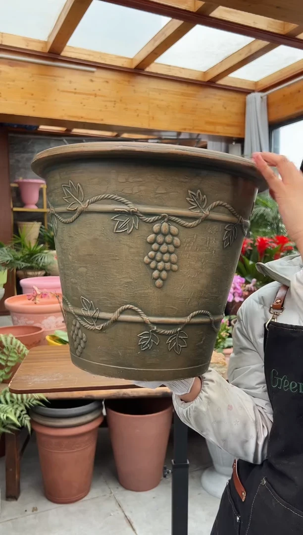 40*33/古铜色葡萄藤浮雕外贸尾单/MK40A