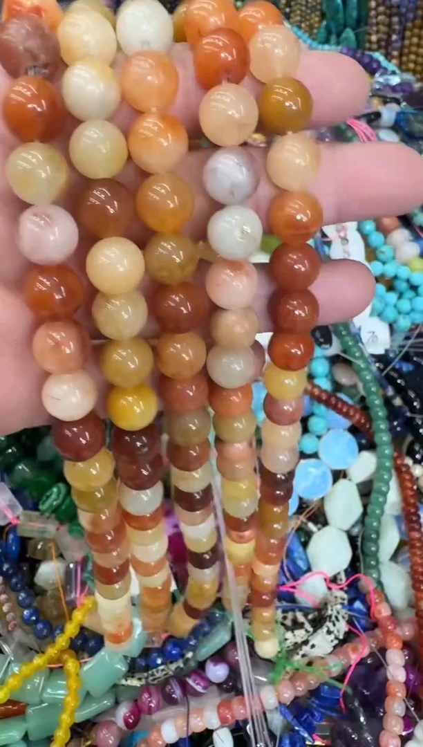 【闪购商品】查罗石珠宝半成品未镶嵌卡10两条