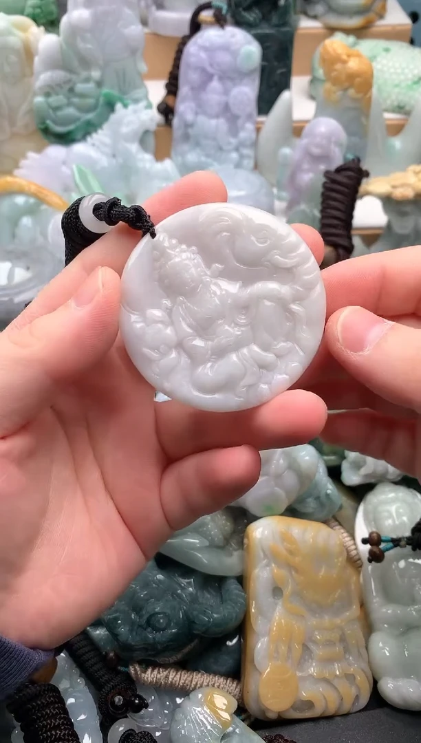 吊坠(不含链)未镶嵌翡翠1